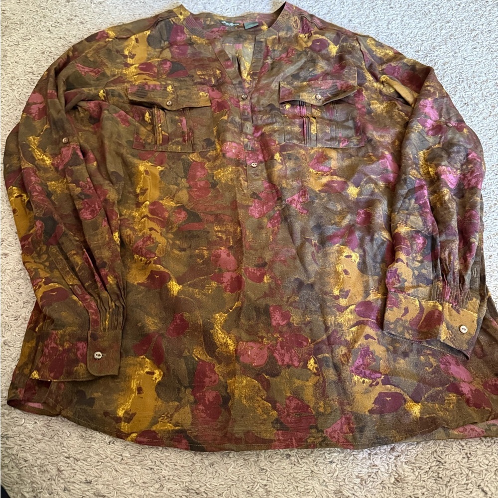 Eddie Bauer Men's Multicolor Shirt Jacket